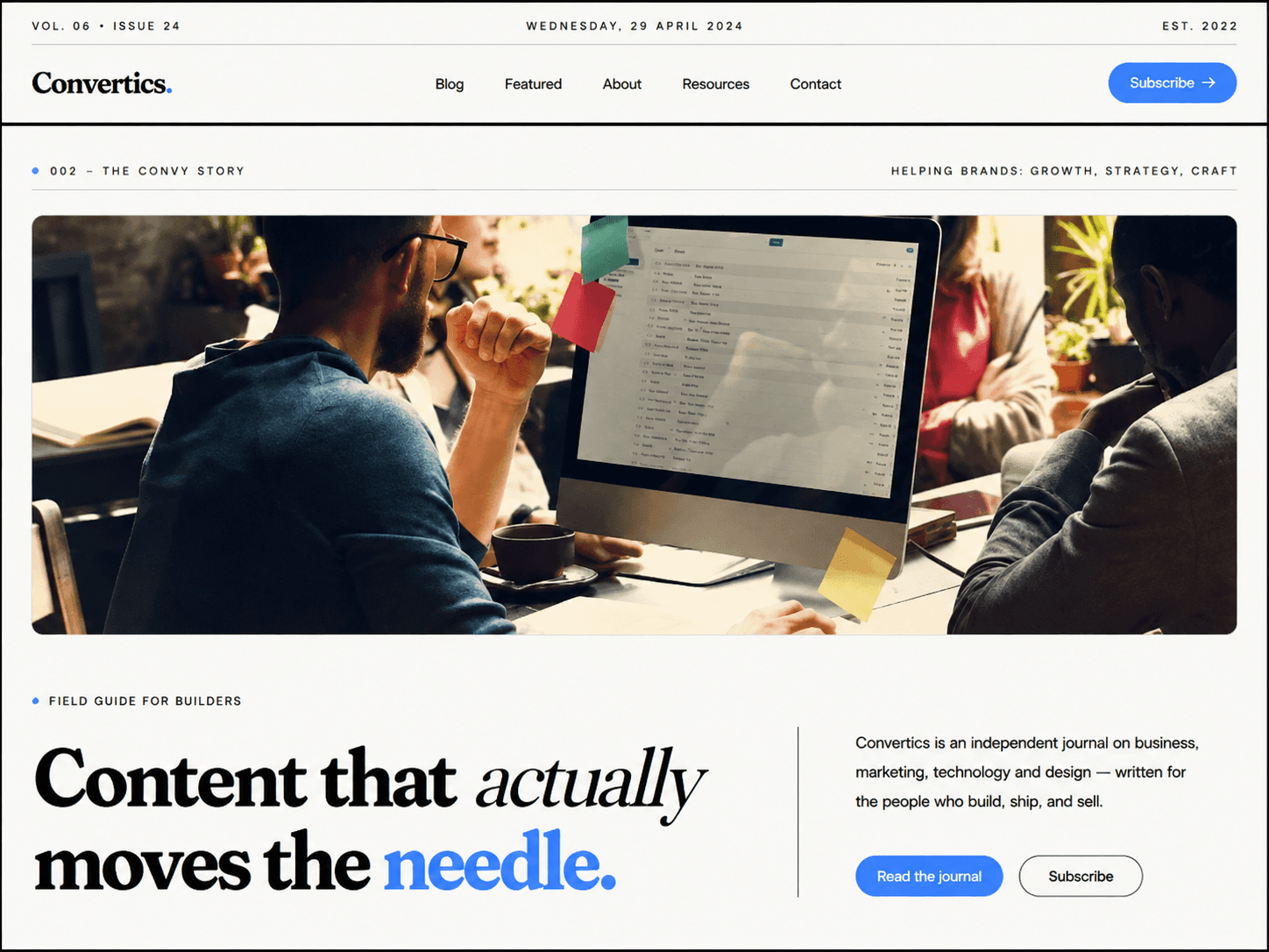 Convertica — PHP & Laravel project screenshot