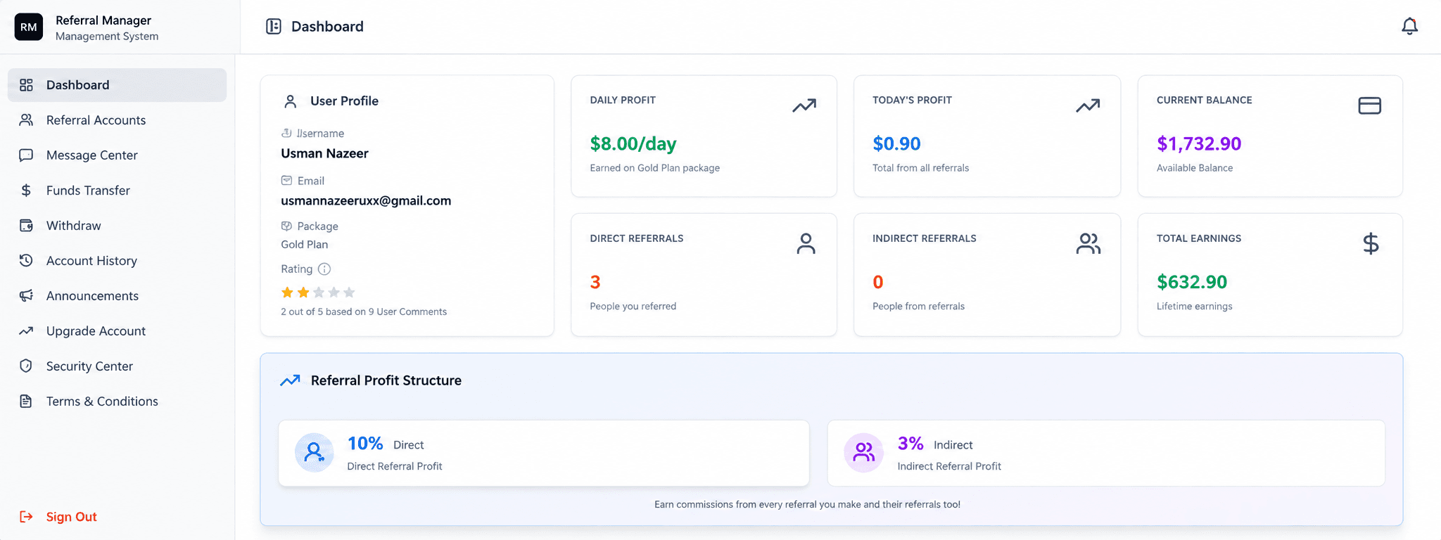 Opus Globals (Investment Platform) — Express & NestJS project screenshot