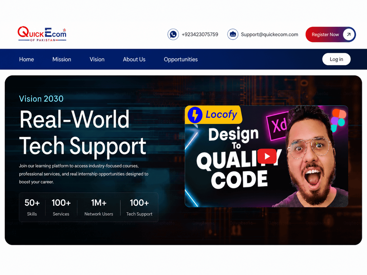 Quick E-Com (LMS) — Express & NestJS project screenshot